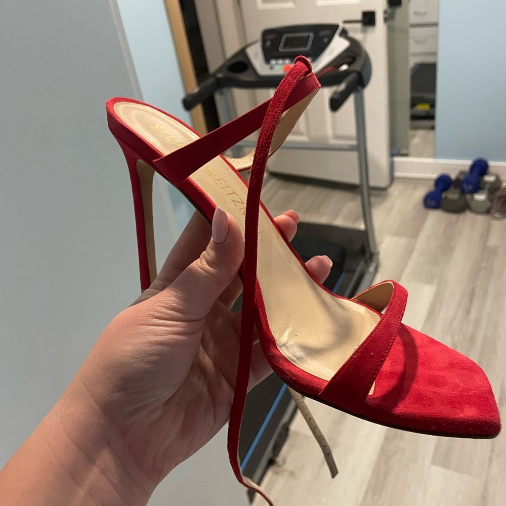 Stuart Weitzman Red Pumps